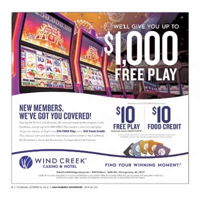 wind creek casino free play code 2022|Wind Creek Rewards .